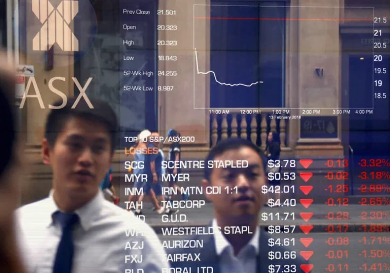 australia-stocks-lower-close-trade-458a